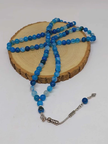 Akik Taşı 99luk Tesbih 8mm (4001) - Resim 2