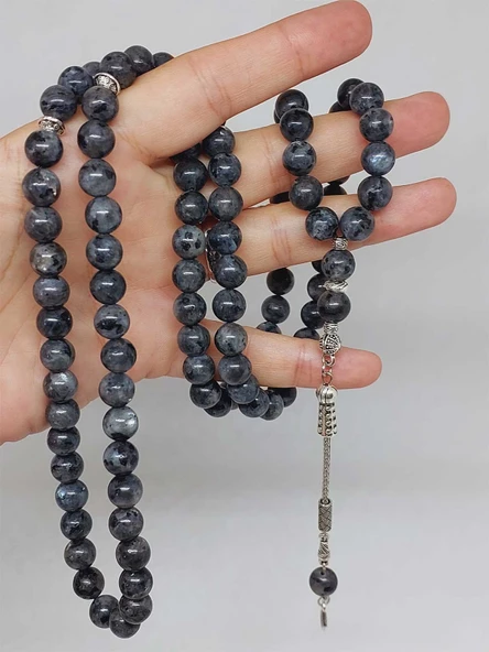 Spektrolit Taşı 99luk Tesbih 8mm (3200) ürün görseli