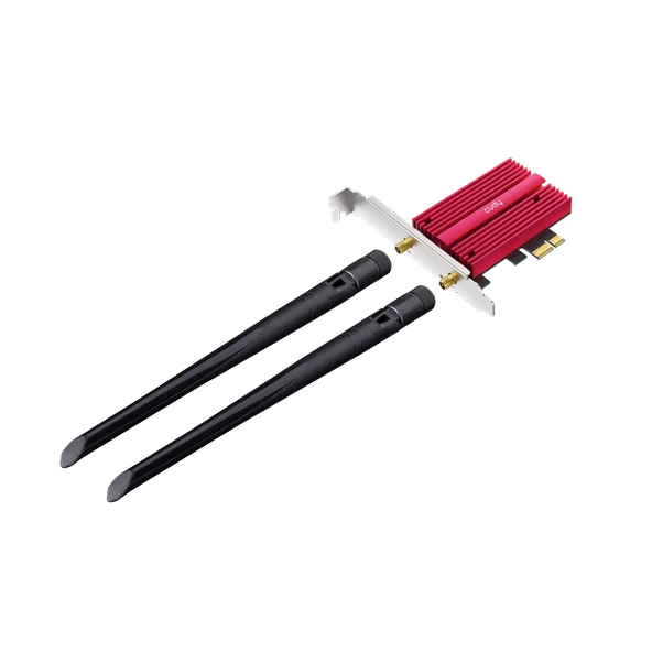 Cudy Adp We3000S Ax5400Mbps 2.4G/5G/6Ghz 2X5Dbi Anten Bt5.2 Mu-Mımo Kablosuz Wi-Fi 6E Pcıe Adaptör - 4
