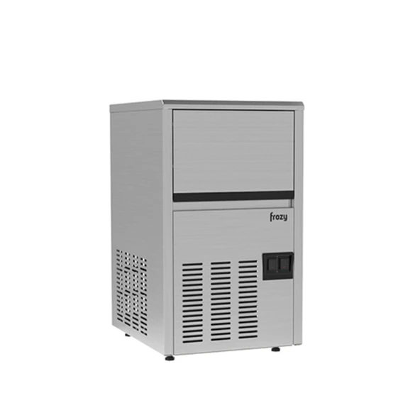 Frozy FR25 LSI Küp Buz Makinesi-kendinden hazneli-25 kg/gün