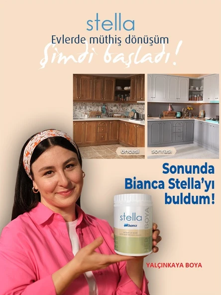 BİANCA STELLA  SU BAZLI AKRİLİK BOYACAPUCCİNO 500 ML - 2