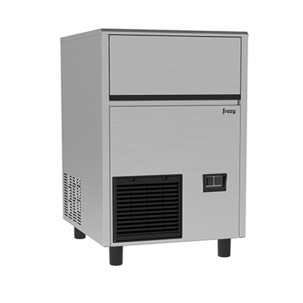 Frozy FR50 LSI Küp Buz Makinesi-kendinden hazneli-50 kg/gün