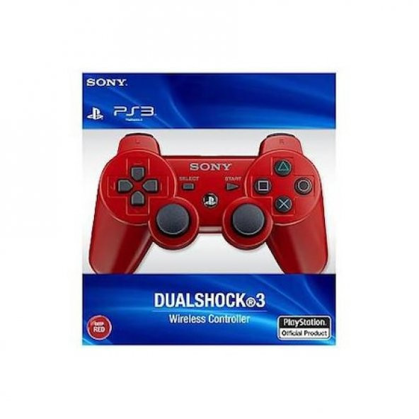 Sony PS3 Joystick PS3 Oyun Kolu Dualshock 3 Kırmızı