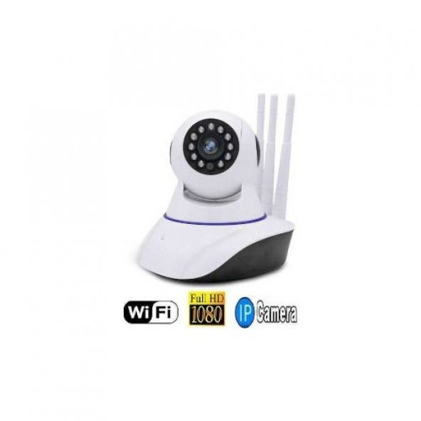 Gece Görüşlü Hd 360 Derece Wifi Ip Bebek Kamerası cmr5 - 3