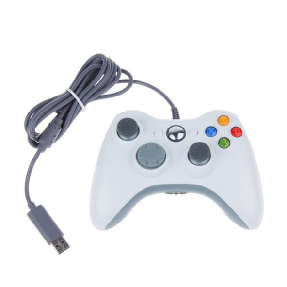 Xbox 360 Kablolu Gamepad Joystick Oyun Kolu PC Uyumlu - 3