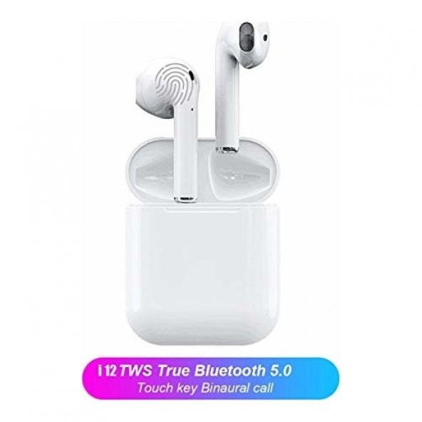 TWS i12 Bluetooth 5.0 Kulaklık - Şarj Üniteli - 3