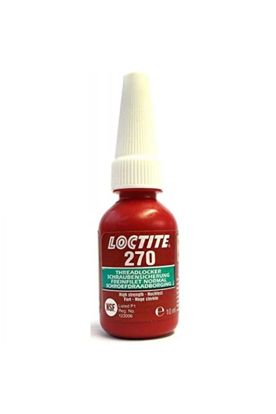 Loctite 270 - 10ml | Vida Gevşemezlik | Yüksek Mukavemet