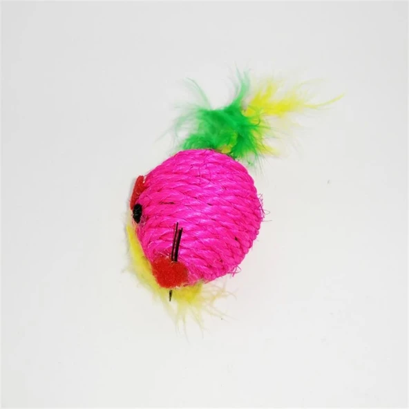 Polo Kabarık Kuyruklu Fare Kedi Oyuncağı 4cm ürün görseli 1