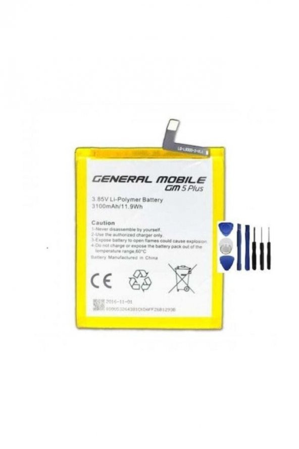 General Mobile Discovery Gm 5 Plus Batarya Pil Ve Tamir Seti