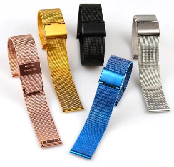 PASLANMAZ ÇELİK KORDON MK1002-BLUE - 16MM - 7