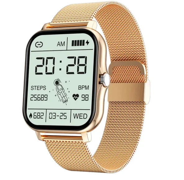 PASLANMAZ ÇELİK KORDON MK1002-GOLD - 24MM - 30