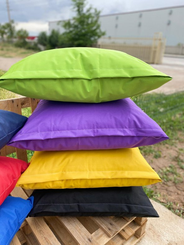ELYAF SEPETİ ÇOK AMAÇLI 50X50 YER BAHÇE MİNDERİ İÇ/DIŞ MEKAN SU GEÇİRMEZ - 3
