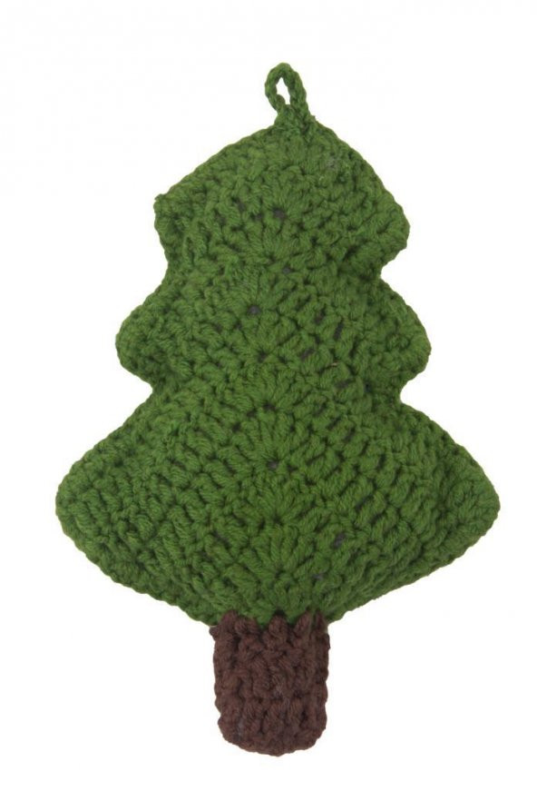 Amigurumi El Yapımı Yılbaşı Ağacı Organik Dokuma Oyuncak - 3