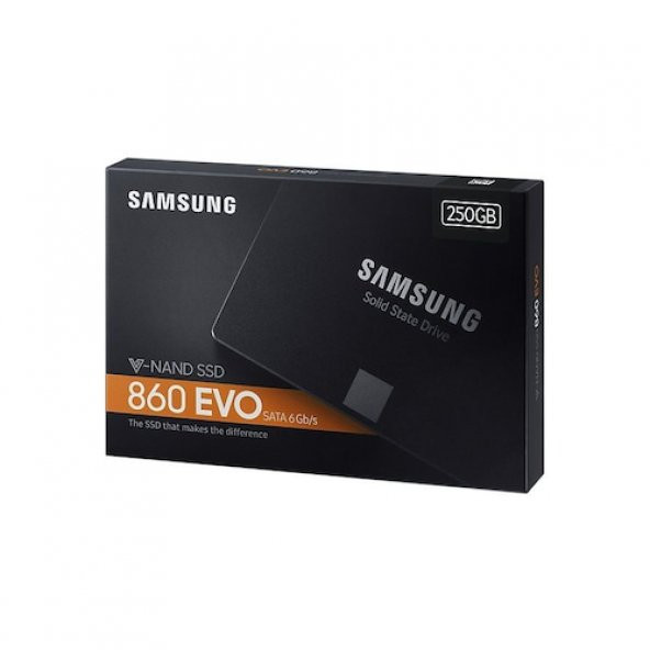 Samsung 860 Evo MZ-76E250BW 2.5" 250 GB SATA 3 SSD - 2