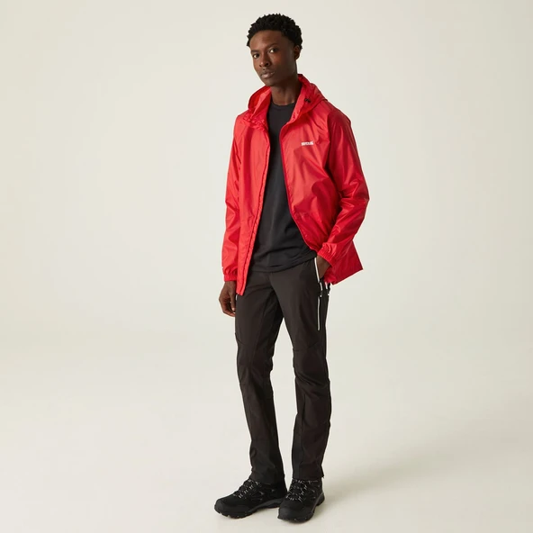 Regatta Pack It III Erkek Yağmurluk-KIRMIZI - Resim 6