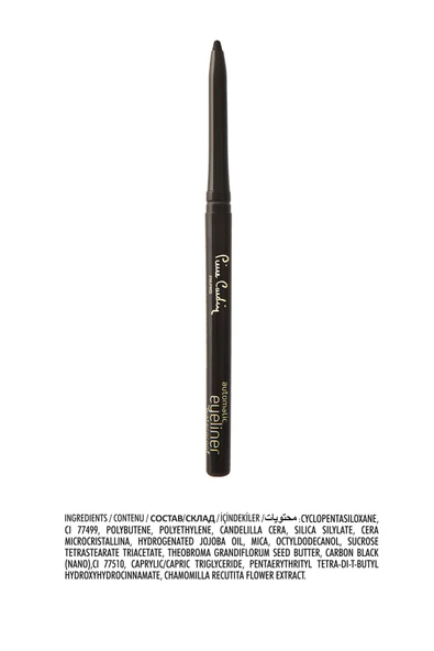 Pierre Cardin Eyeliner Automatic - Açılıp Kapanabilen Suya Dayanıklı Siyah Göz Kalemi - 8