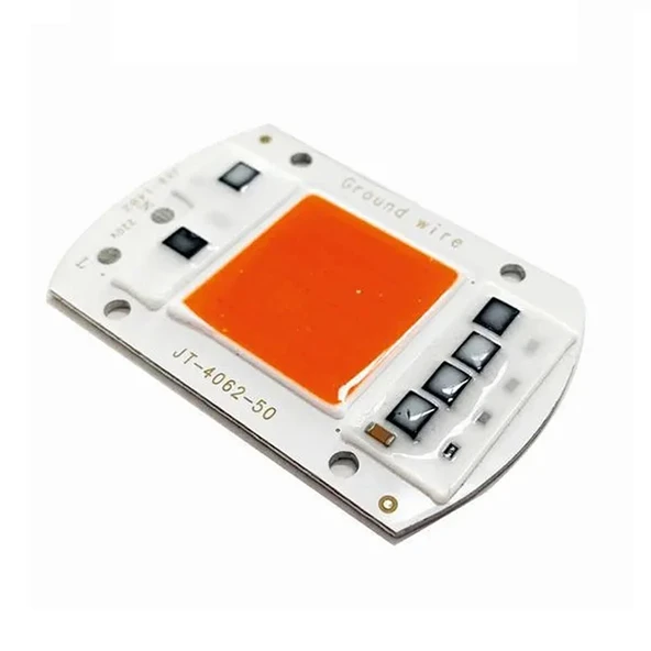 220v 50w Bitki Büyütme Ledi Klemensli Tüm Işık Spektrumlu Fide - Resim 2