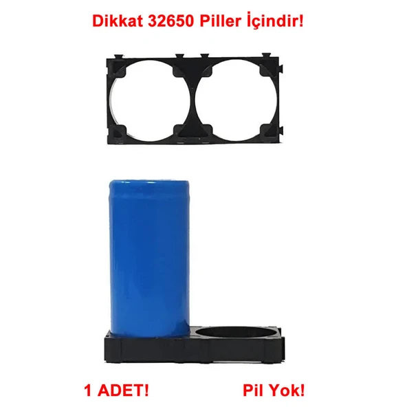 32650 2li Pil Tutucu Birleştirici 32700 Lityum Lion Lipo Batarya Pil Yuvası - Resim 2