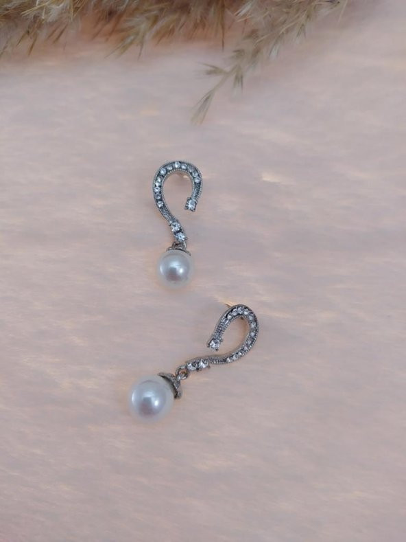 Hdmarketim Swarovski Taşlı Doğal Taşlı Küpe - 2
