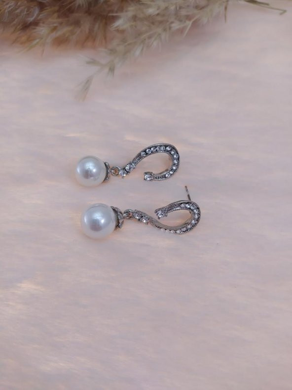 Hdmarketim Swarovski Taşlı Doğal Taşlı Küpe - 3