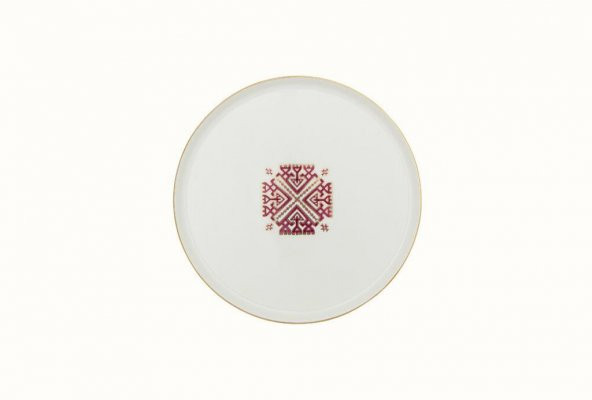 Porland Arabesque Desen6 Düz Tabak 21cm