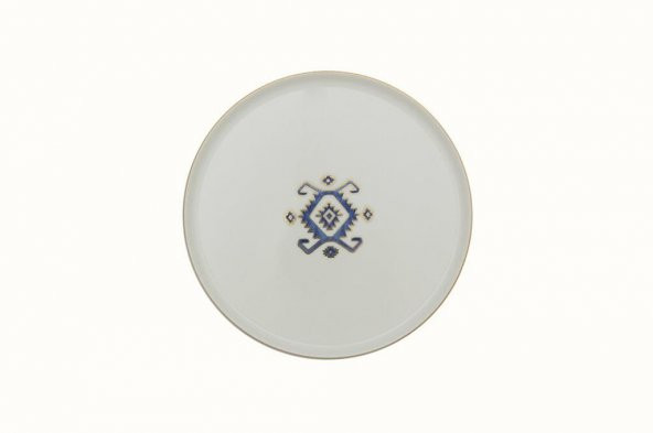 Porland Arabesque Desen5 Düz Tabak 21cm - 2