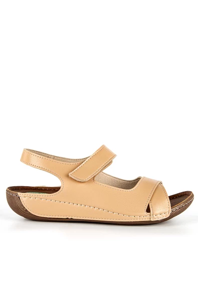 Muya Capella Anatomik Taban Jel Destekli Topuk Dikeni Kadın Sandalet - 4