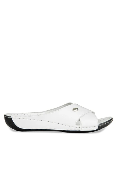 Muya Cyrus Anatomik Taban Jel Destekli Topuk Dikeni Dört Mevsim Kadın Terlik - Resim 8