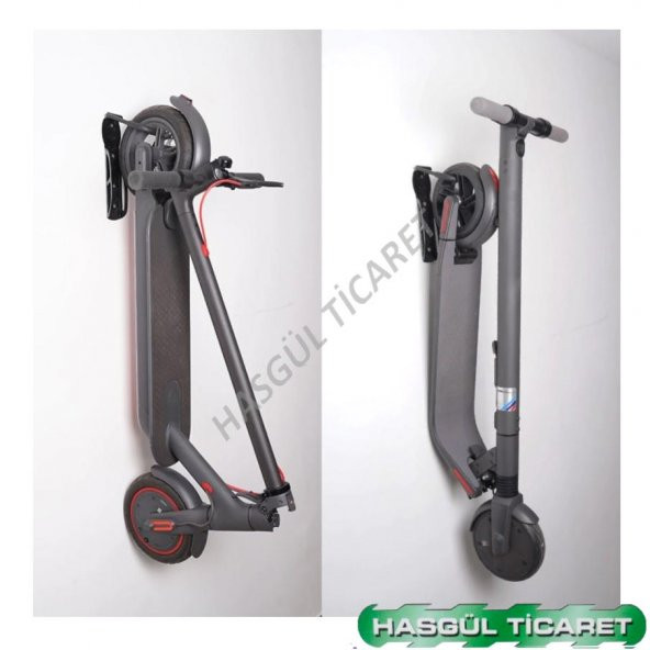 Hsgl Elektrikli Scooter katlanabilir yol dağ bisiklet duvar askı aparatı - 2