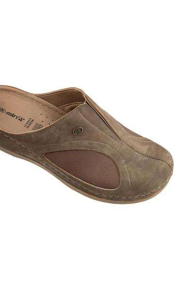 Muya Cara Extra Rahat Anatomik Taban Halluks Valgus Kemik Çıkıntısına Uygun Kadın Terlik - 11