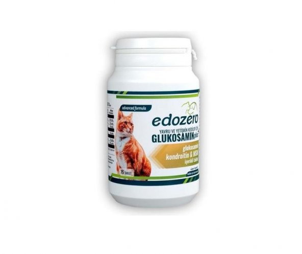 Edozero Glukosamin Plus Kedi 75 Tablet 45Gr