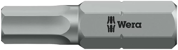 Wera 840/1 Z Hex-Plus Alyan 5/32"x25mm Bits 05135074001