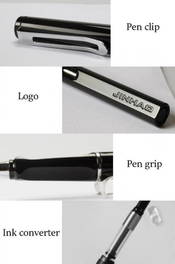 Jinhao Dolma Kalem 0.5m Parlak Sarı - 5