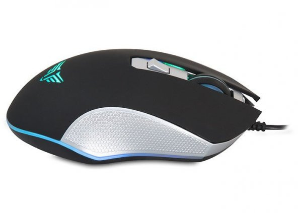 Everest SM-G32 Usb Siyah 6000 Dpi RGB Makrolu Gaming Mouse - Resim 4