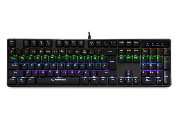 Rampage KB-R18 Myth Sport Tasarım Mekanik Gaming Klavye - 2