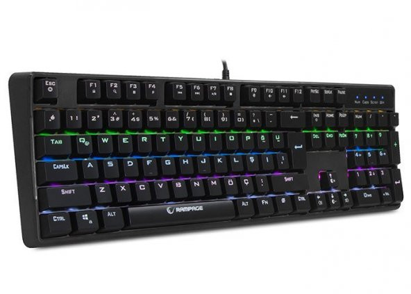 Rampage KB-R18 Myth Sport Tasarım Mekanik Gaming Klavye - 3