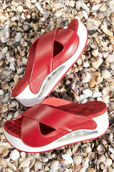 Muya Penelope Anatomik Air Max Tabanlı Topuk Dikeni  Kadın Terlik - 7