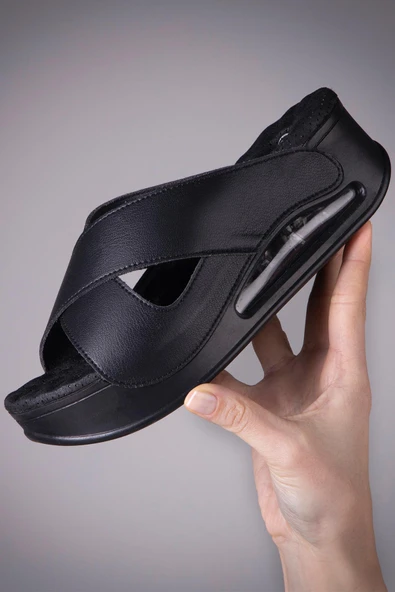 Muya Penelope Anatomik Air Max Tabanlı Topuk Dikeni  Kadın Terlik - 8