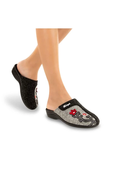 Muya Maia Anatomik Taban Kadın Ev Terliği - 4