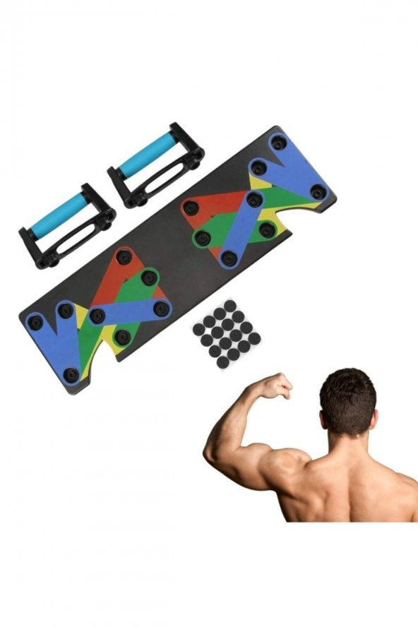 Şınav Tahtası Platformu Fitness Spor Kondisyon Sağlama Aleti - 2