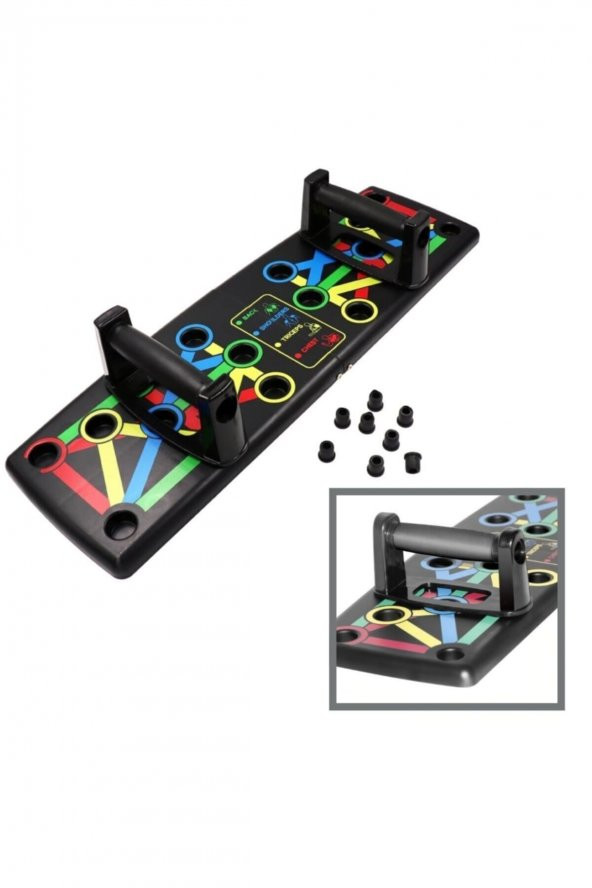 Şınav Tahtası Platformu Fitness Spor Kondisyon Sağlama Aleti - 5