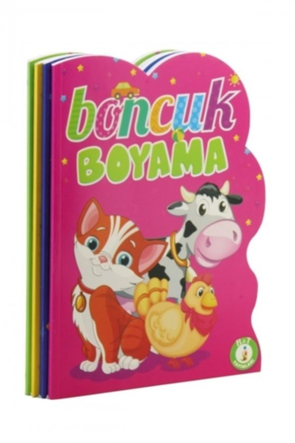Boncuk Boyama Seti Şekilli (4 Kitap) - Ema Yayınları