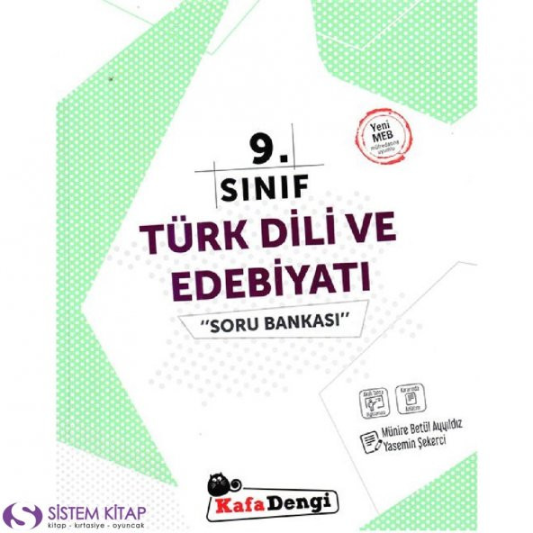 Kafadengi Yayınları 9. Sınıf Türk Dili ve Edebiyatı Soru Bankası