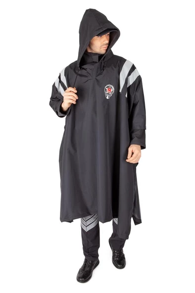 Yeni Tip Kamu Özel Güvenlik Erkek Yağmurluk (Su Geçirmez Panço) - 4