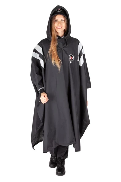 Yeni Tip Kamu Özel Güvenlik Kadın Yağmurluk (Su Geçirmez Panço) - 2