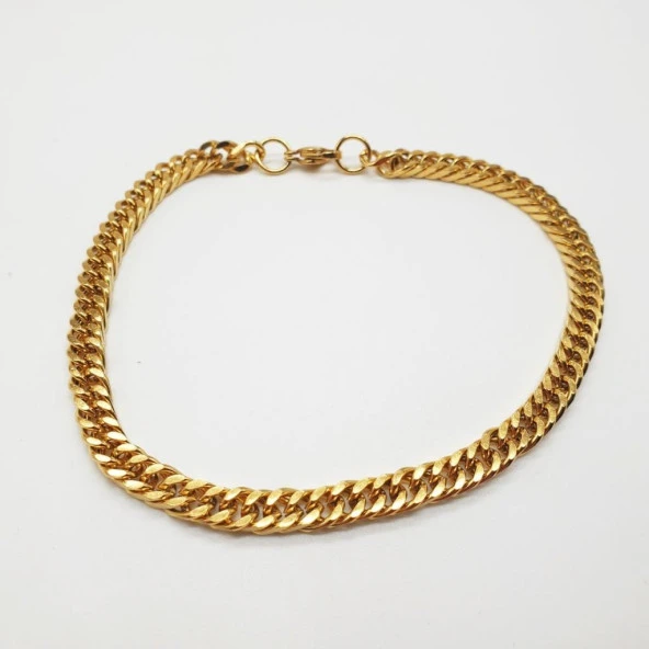 Altın Rengi Çelik Bileklik