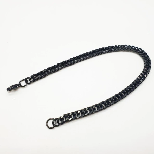 Siyah Renk Çelik Bileklik - 3