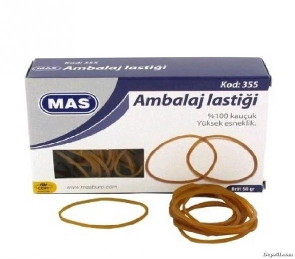 MAS 50 GR. KUTU LASTİK