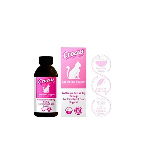 CROCUS Kedi TÜY SAĞLIĞI DAMLASI 100 ML