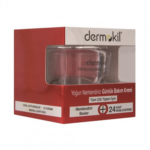 DERMOKİL Yoğun Nemlendirici Günlük Bakım Kremi 50 ml